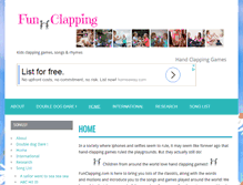 Tablet Screenshot of funclapping.com